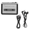 LUCKDANO Cassette MP3 Converter, Lightweight Portable USB Cassette, Converts Old Mixtapes to MP3 on The view 3