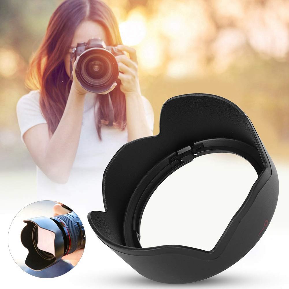 Lens Hood, Camera Lens Shade Lightproof EW-53 for M10 EFM 15-45mm F/3.5-6.3