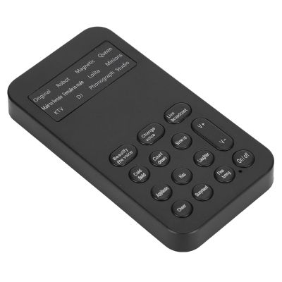 Akozon Universal Mini Sound Card, Male to Female Voice Changer for Gaming, Live Broadcast, Phone and Computer