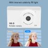 Digital Camera for Photography, 1080P HD Rear and Front Camera with 2.4 in Screen, 8X Zoom, Filter, MP3 Playback, 50MP Vlogging Camera for Travel (White) view 4