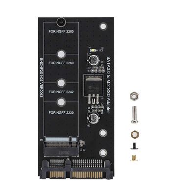 Akozon M.2 NGFF SSD to 22PIN Hard Drive Disk Adapter Riser Card - Stable Performance, Compatibility with Standard M2.SSD, Not Support NVME