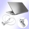 Akozon Laptop Security Cable Lock - 4-Digit Password Combination Lock, PC Notebook Theft Deterrent Lock Cable - Secure and TamperResistant view 3
