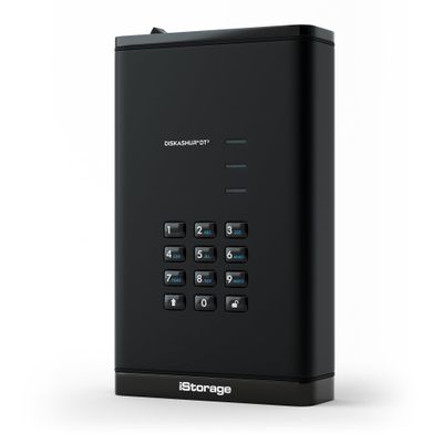 iStorage diskAshur DT3 256-bit 22TB - FIPS Level 3 Certified - Secure encrypted Desktop Hard Drive - Password Protected