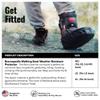 Braceapedia All-Terrain Clean Cover, Weather Resistant Protector, Boot Cover for House or Bed, Keep your boot clean with a Washable & Durable Waterproof Foot Cover for Orthopedic Walker Boots, Waterproof Shoe Covers for Rain and More, Boot Covers, XL view 2