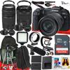 Canon EOS RP Mirrorless Camera with RF 24-105mm f/4-7.1 is STM and EF 75-300mm f/4-5.6 III Lens + 64 GB Memory + Video LED Light + Mic + Mount Adapter for Canon R + More (31pc Bundle) (Renewed) view 1