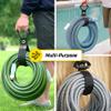 Easy-Carry Wrap-It Storage Straps - 48 (2-Pack) Black with Grommet - Garden Hose Caddy and Cord Wrap for Indoor and Outdoor Cable Organizing view 4