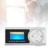 Akozon Portable Sports MP3 Player with Built in Flashlight, LCD Screen, Back Clip Design & 8GB Storage Silver, Compatible MP3/WMA Formats view 4