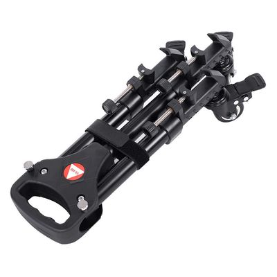 VX-600 Portable Tripod Cart with Adjustable Clamps and Locking Pull Pins - Lightweight Aluminum - for Smooth Rolling Movements