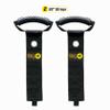 Easy-Carry Wrap-It Storage Straps - 22" (2-Pack) Black with Grommet - Extension Cord Holder Organizer for Garden Hose Storage Cord Straps view 3