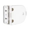 Akozon Universal Wall Mounting Dome Camera Bracket, ABS Plastic CCTV Camera Stand in White for Easy Installation view 3