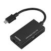 Akozon 1080P Micro USB to Adapter for - 8 Channel Stereo Sound 5pin Video Converter Cable for HD TV Compatible with, Motoroia view 4