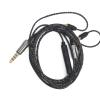 1.2m PVC Material with 18 Cores and OFC Wire Earphone Cord for Shure se215/ se425/ se535 W/Mic view 3