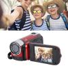 Video Camera, Features 4K Resolution, Rotatable 2.7in TFT Screen, 16x Digital Zoom, 48MP Pixels and Fill Light Function, for Capturing Travel, Weddings, and Campus Records (Red) view 2