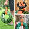 Easy-Carry Wrap-It Storage Straps - 28 (2-Pack) Blaze Orange with Grommet - Heavy Duty Wrap It Storage Straps and Extension Cord Wrap for Water Hose Storage view 4