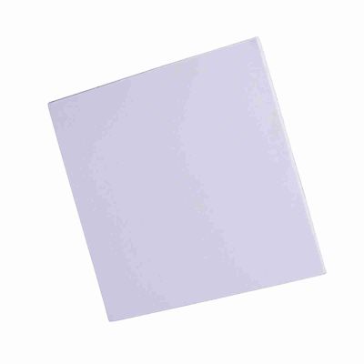 Akozon HighConductivity CPU Thermal Pad, 100x100x2mm Silicone Heatsink Cooling Pad, Nonelectric Conductive, for CPU Cooling, Black (Blue) (Grey White)