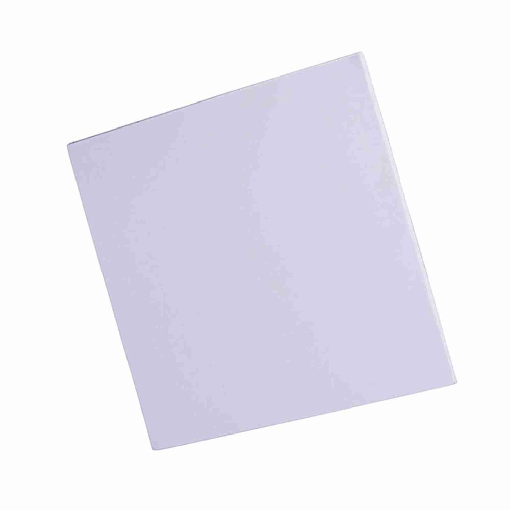 Akozon HighConductivity CPU Thermal Pad, 100x100x2mm Silicone Heatsink Cooling Pad, Nonelectric Conductive, for CPU Cooling, Black (Blue) (Grey White)