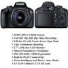 Canon 4000D/EOS Rebel T100 w/18-55mm and 75-300mm Lenses+420-800 Telephoto preset Lens, Tripod+PRO Accessory Bundle (30+Items) (Renewed) view 2