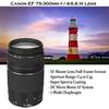 Canon 4000D/EOS Rebel T100 w/18-55mm and 75-300mm Lenses+420-800 Telephoto preset Lens, Tripod+PRO Accessory Bundle (30+Items) (Renewed) view 4