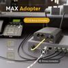 Peplink MAX Adapter LTE Cellular Modem | Rugged, Mobile, Durable 150MBps Modem with SIM Card Slots and eSIM | Add Reliable Cellular failover to Your Network | Ethernet, USB-C Connections view 2