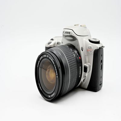 Canon EOS Kiss III (AKA EOS Rebel 2000 in USA/Canada) Auto Focus SLR Film Camera with Canon 28-80mm EF Lens (Renewed)