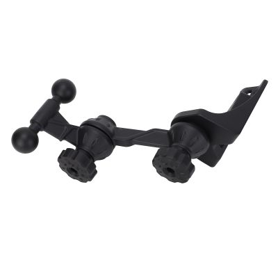 Nurnesy 1.5" Marine Laptop Mount, Swivel Arm and Ball Aluminum Alloy Universal Laptop Desk Mount Low Mount