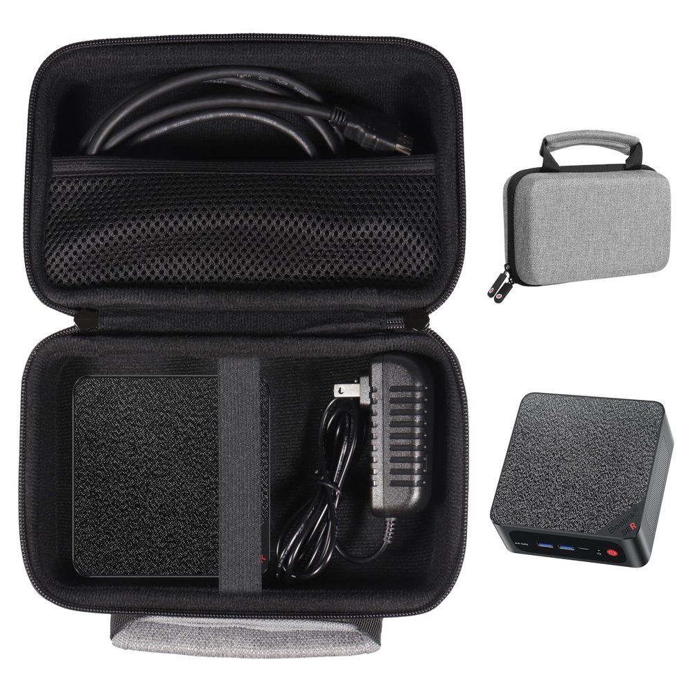 GETGEAR Mini PC Case for Beelink Mini PC compatible with SER, SEI like SER5, SER AMD Ryzen 7 5700U, SEI 4700U, SER5 5560U, SER5 MAX
