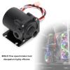 12v Brushless DC Pump, G1/4in Mini Computer, 600LH 3600RPM Rotate Speed Water Cooling Pump with Left Water Outlet for PC view 3