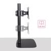Monitor Arm Gas Single Monitor Stand Fits Most 14"-32" Screens, Free Standing Steel Monitor Mount Adjustable Monitor Desk Stand Hold up to 18.7lbs, VESA Mount 75/100mm Monitor Desk Mount(Black) view 3