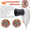 YIJIEHH Iris Analysis Camera, 5.0 MP USB 2.0 Interface Eye Camera Iriscope with 30X Iris Lens and Analysis Software, 5.0M Pixels Left/Right Lamp Analyzer/Analysis Iridology Camera view 2