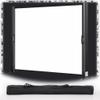 JKSTDPV Outdoor Portable Little Screen 40in Indoor Retractable Projector Screen 50in for Schools Meeting Conference Backyard Movie Night(16:9,50in) view 1