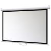 60"/72" HD Manual Projector Screen, Wall Mounted 4K HD Projection Screen, Pull Down Wrinkle-Free Screen 4:3/16:9 Aspect Ratio, with Soft Close Mechanism & Stainless Steel Casing(4:3,72 inches) view 1