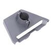 Flat Pipe Adapter, Gen 3 Pole Mount Internet Kit Satellite Standard Dish Bracket, V3 Mount Plate Roof Mounting Holder, Up to Inner Diameter 39mm view 1