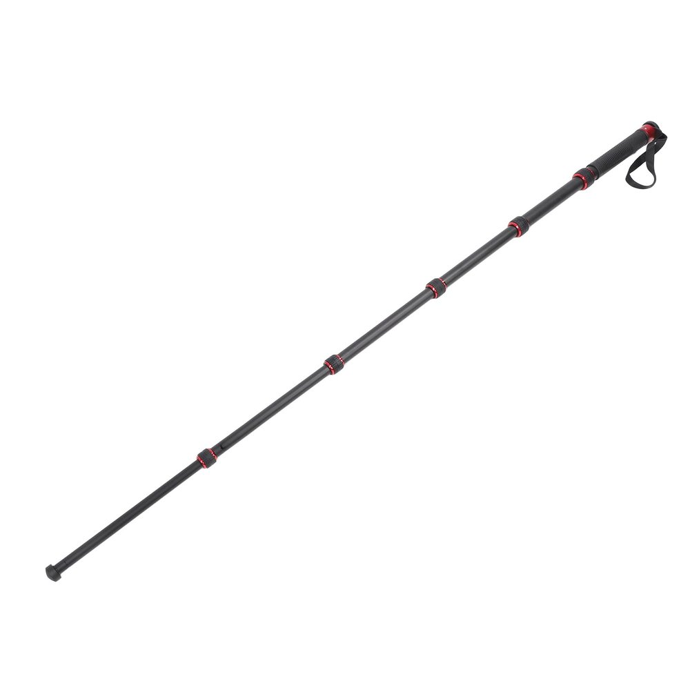 Camera Monopod, 6 Sections Telescopic Aluminum Alloy Travel Monopod with Walking Stick Handle 44cm to 174cm, Load Bearing 18kg, for DSLR Smartphone Sports Camera