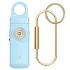 ANKOSHUN Rechargeable Personal Alarm for Women - Christmas Birthday Gifts for Women, Daughter, College Student, Teen Girl, Elders, Kids, Siren Alarm, Safety Keychain, USB Charging, Aqua view 1