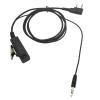 2-Pin 3.5mm Audio Walkie Talkies Headset Adapter Cable Compatible with Baofeng Ham Radio UV-5R BF-F8HP PRO 5RM UV-32 UV-5G Plus GM-21 Quangsheng UV-K5 8 UV-K6 K5PLUS,with 3.5 mm Audio Input Interface view 1