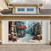 10x8ft Christmas Photography Backgrounds North Pole Candy Land Girl Portrait Backdrop Shop Children Winter Outdoor New Year's Eve Party Supplies view 3