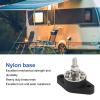 3/8in 180A Heavy Duty Distribution Block 81 Point Bus Bar with Transparent Protective Cover, Ideal for Automobiles, Vehicles, RVS, ATVs and Marine Applications, Features view 2