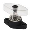 3/8in 180A Heavy Duty Distribution Block 81 Point Bus Bar with Transparent Protective Cover, Ideal for Automobiles, Vehicles, RVS, ATVs and Marine Applications, Features view 4