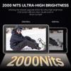 VILTROX DC-X3 2000Nits Camera Field Monitor Touchscreen with 6 Inch Full HD1920x1080 IPS 4K HDMI/3G-SDI Loop in/Out,3D LUTs Peaking Focus Assist, 160 Super Wide View Angle, Sunshade Hood, Battery view 3