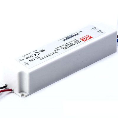 TorqCali LPC-60-1750 60W Single Output IP67 Waterproof LED Driver Power Supply for Industrial and Outdoor Lighting Applications