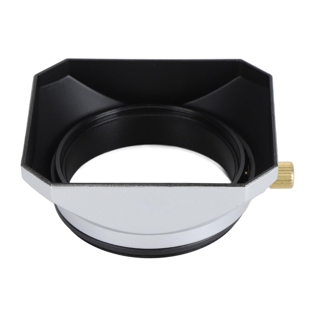 52mm Metal Lens Hood, Reduces Reflections, Blocks Unwanted Light, Lens with Matte Finish, Aluminum Alloy Bayonet, for 52mm Camera