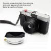 52mm Metal Lens Hood, Reduces Reflections, Blocks Unwanted Light, Lens with Matte Finish, Aluminum Alloy Bayonet, for 52mm Camera view 3