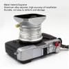 52mm Metal Lens Hood, Reduces Reflections, Blocks Unwanted Light, Lens with Matte Finish, Aluminum Alloy Bayonet, for 52mm Camera view 4