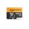 Amazon Basics 128GB microSDXC Memory Card with Adapter for Smartphones, Drones, Cameras, Full HD, Read Speed Up to 200MB/s, 1-Pack view 1