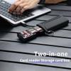 Andoer Multifunctional Memory Card Reader Storage Box 2-in-1 5Gbps High-Speed TF/SD Card Reader Carrying Case Holder Type-C Interface IP54 Waterproof view 4