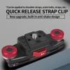 Lupholue Backpack Camera Clip with Plate Quick Release Capture Clamp System Backpack Strap Mount Holder Compatible with Canon, Sony, Nikon, DSLR Digital Camera and Action Camera view 4