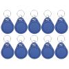 10pcs 125KHZ ID Key Fob Card, ABS Access Control Keyfob, Door Entry Key Fob for House Home Dormitory Door view 1