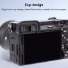 Camera Viewfinder Eyepiece, Eyecup with Hot Shoe Cover, Level for A6700 Camera view 4