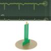 Ultrawideband Circular Polarization Antenna, 3-6dBi Gain, 0.8-8.5GHz, SMA Interface, for ADS B, Mapping (Left Circularly Polarized) view 4