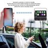 Car Cordless Adapter, Smart Cell Phones Interconnection BT Wi Fi Voice Control, Stable Connection, Original Car Mic, Support for Android view 2
